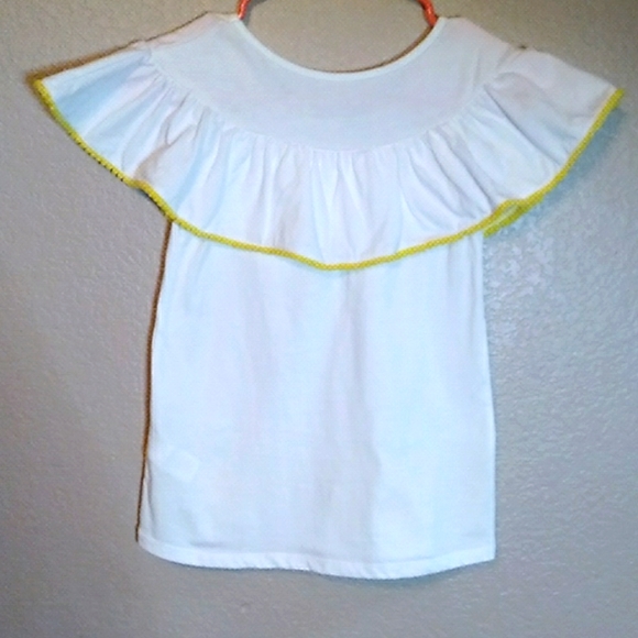 Maggie and Zoe Girls S(7-8) Off The Shoulder Top - Picture 2 of 9